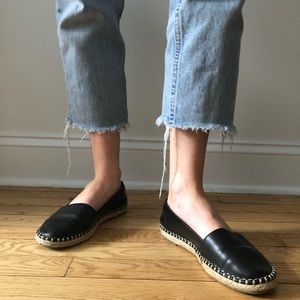 Leather Espadrilles